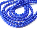 Opaque Blue Agate Round 8mm