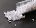 Miyuki Delica Crystal AB Silk Satin (DB0670) 11/0 Seed Bead