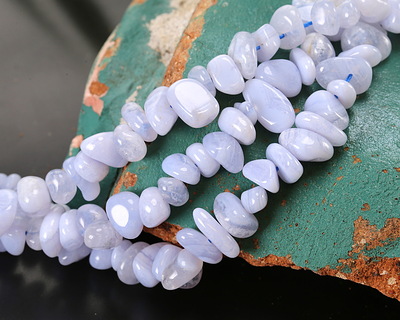 Blue Lace Agate (A) Chip 2-5x5-12mm