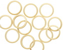 Tagua Nut Parchment Ring 22mm