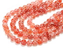 Nanhong Agate (Southern Red Agate) Round 8mm