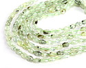 Prehnite (w/ Rutile) Microfaceted Oval 8x6mm