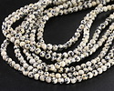 Dalmatian Jasper Round 4-5mm
