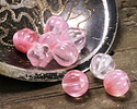 Czech Glass Ballerina Melon Round 8mm