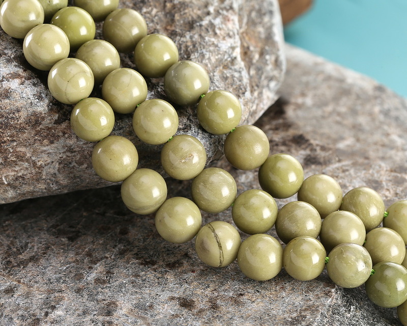 Green Imperial Jasper Round 8mm