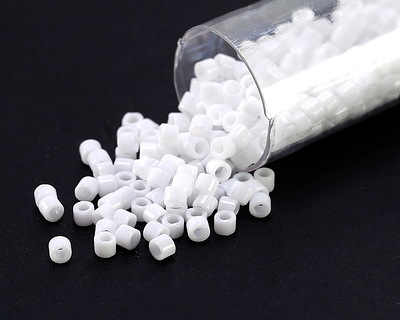 Miyuki Delica White (DMB0200) 10/0 Seed Bead