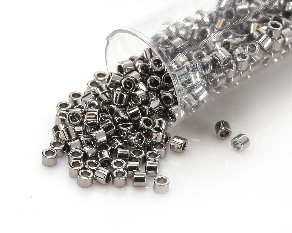 Miyuki Delica Nickel (plated) (DMB0021) 10/0 Seed Bead