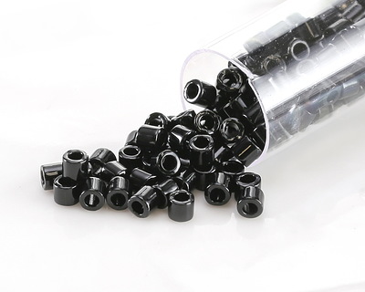 Miyuki Delica Black (DBL0010) 8/0 Seed Bead