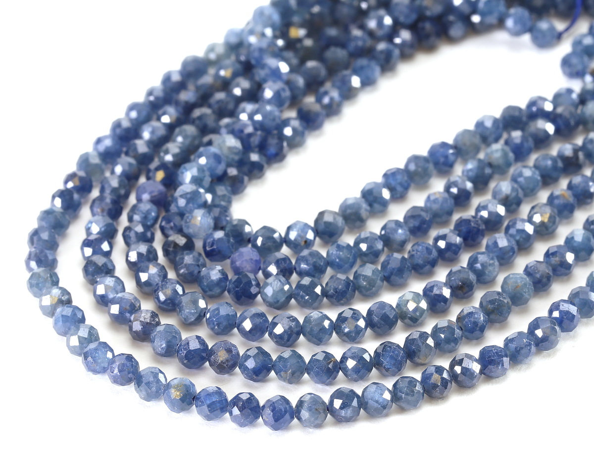Sapphire (AAA - Sri Lanka) Microfaceted Round 4mm