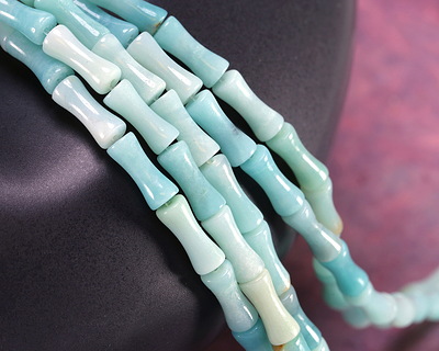 Amazonite Bone 12x5mm