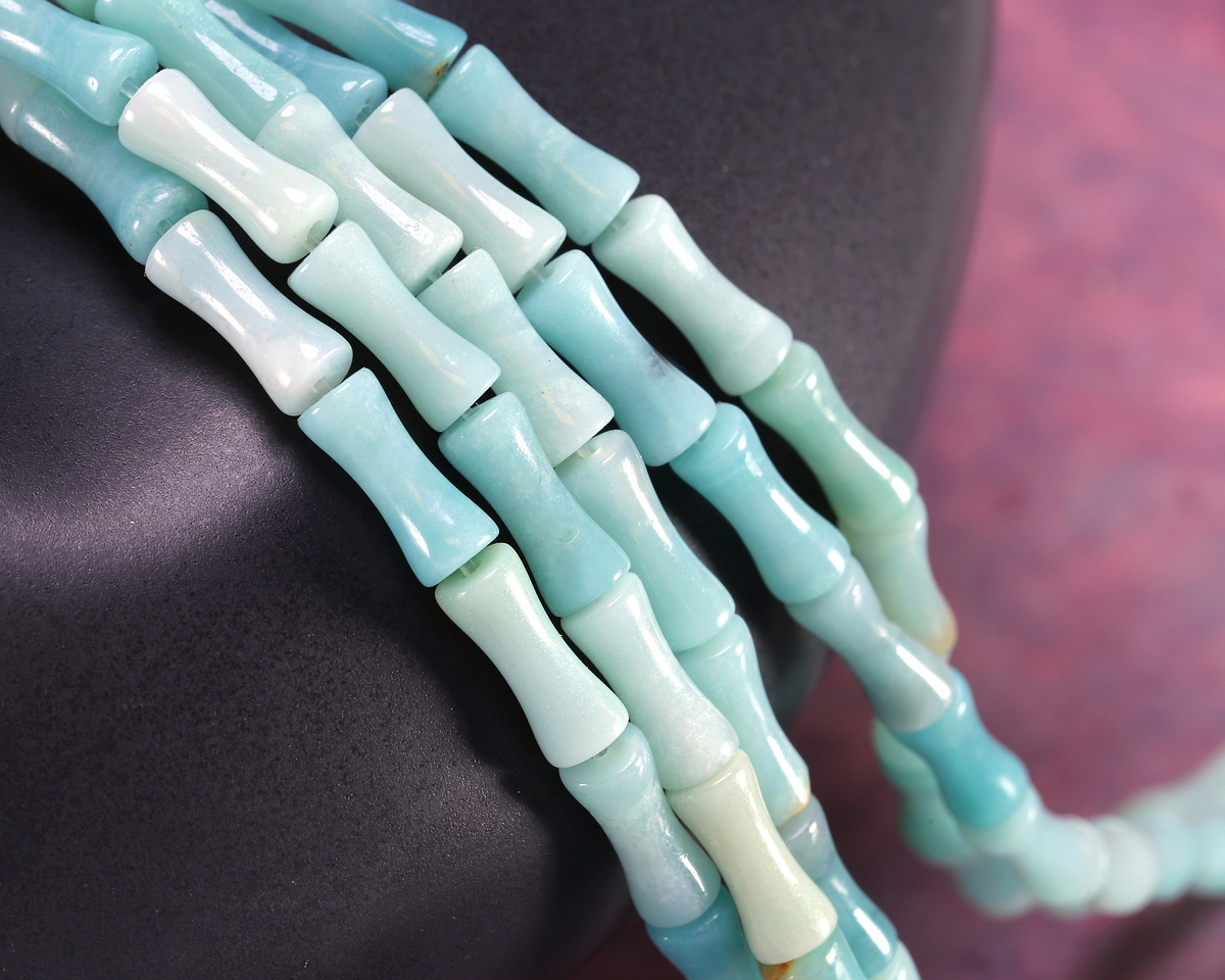 Amazonite Bone 12x5mm