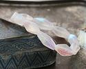 Czech Glass Textured Crystal AB Rhombus 14x7mm