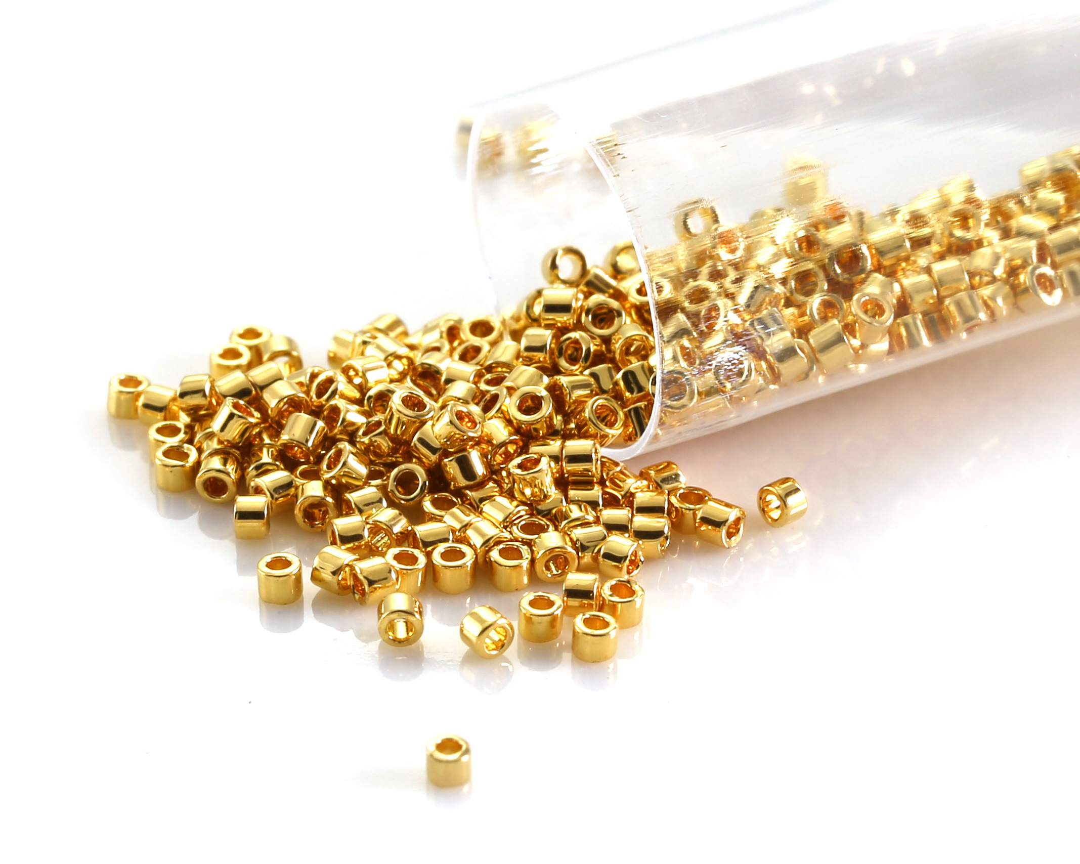 Miyuki Delica 24kt Gold Plated (DB0031) 11/0 Seed Bead