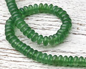 Green Agate Rondelle 8mm