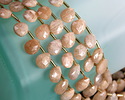 Peach Moonstone (A) Microfaceted Teardrop 8x10mm