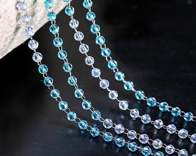 thumbnail interactive-video image 1 of 30 Inch Stainless Steel Ball Chain – 2.4mm Diameter – Made In USA (Necklace/Lanyard) 1 of 6