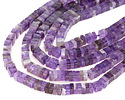 Amethyst Squaredelle 3x6mm
