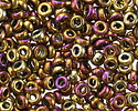 Miyuki Metallic Purple Gold Iris Spacer Bead 2.2mm