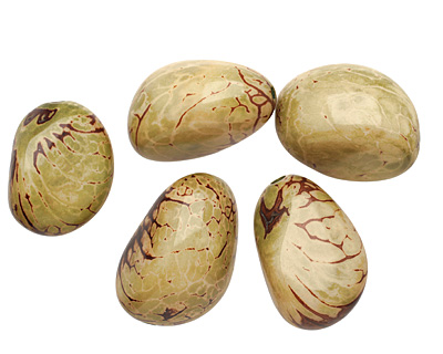 Tagua Nut Apple Nugget 40-45x32-36mm