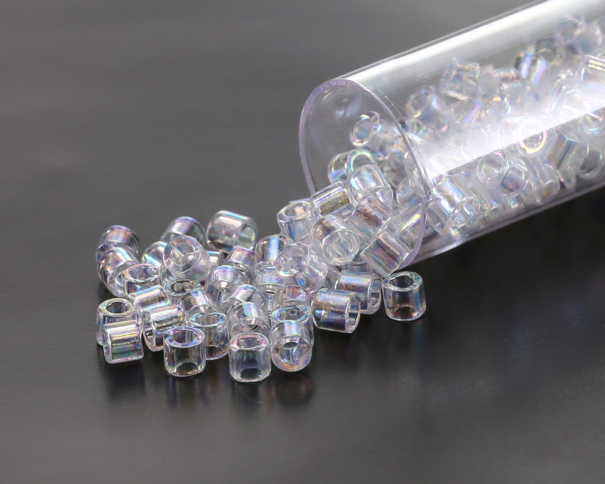 Miyuki Delica Crystal AB (DBL0051) 8/0 Seed Bead