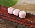 Rose Porcelain Barrel 9x10mm