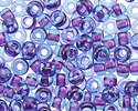 TOHO Aqua (with Purple Lining) Round 8/0 Seed Bead