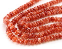 Terra Cotta Agate Rondelle 5x8mm