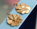 Nina Designs Bronze Cosmos Blossom Focal 21x28mm