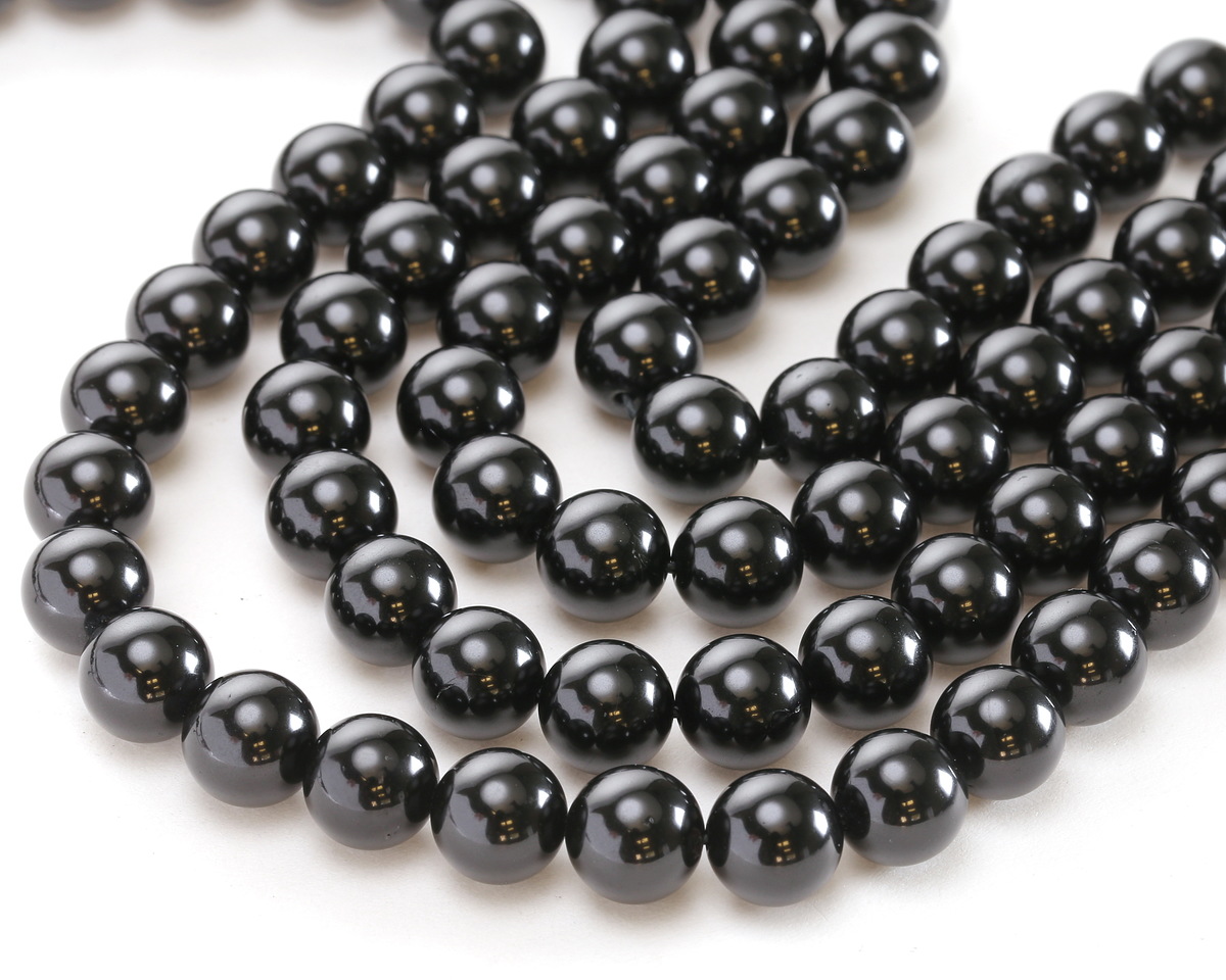 Black Spinel Round 10mm