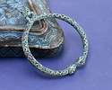 Mykonos Copper (plated) Patina Serpent Ring Focal 50x58mm