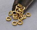 Mykonos Solid Brass Ring 5mm