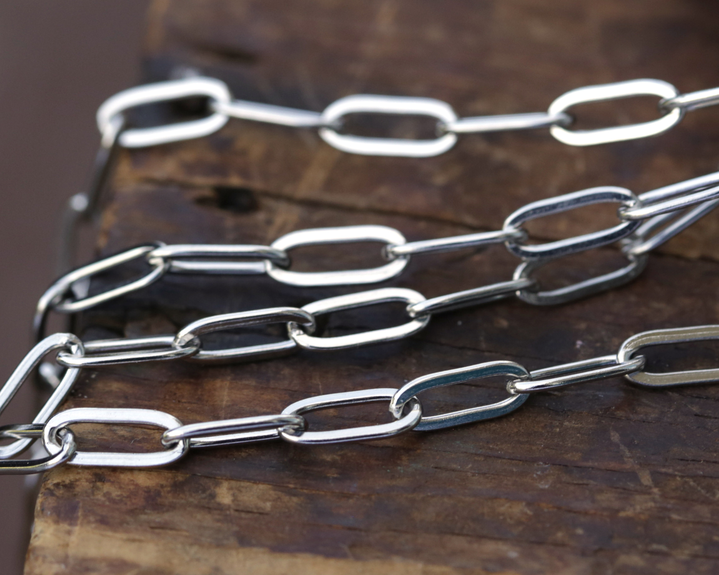 Stainless Steel Paperclip Chain
