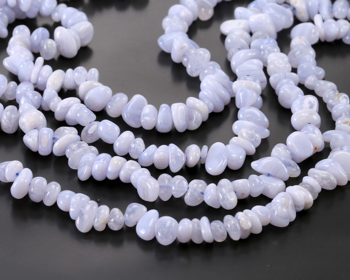 Blue Lace Agate (A) Chip 2-5x5-12mm