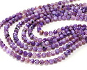 Charoite (A) Microfaceted Round 3mm