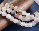 Natural Agate (light) Round 8mm
