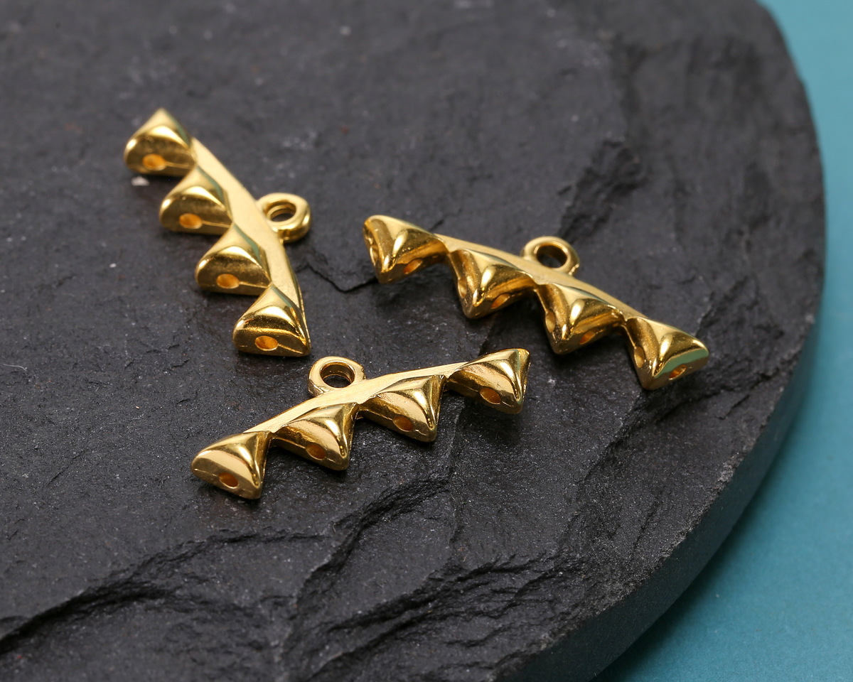 Cymbal Vani IV 24K Gold (plated) Ending for GemDuo 8x21mm