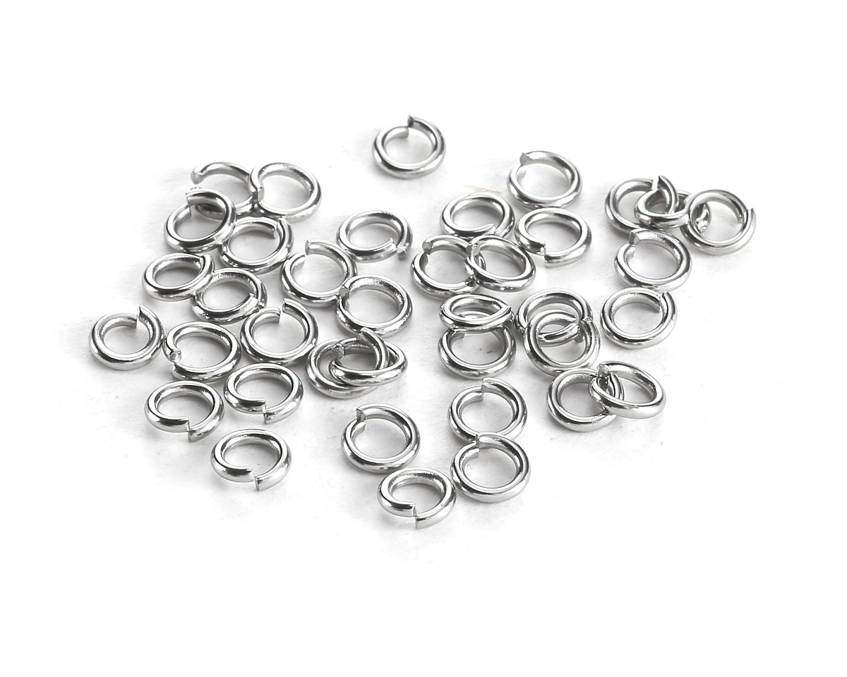 Stainless Steel Jump Ring 5mm, 18 gauge