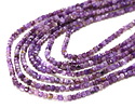 Charoite (A) Microfaceted Miracle Cube 2.5mm