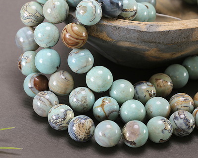 Aqua Terra Agate Round 14mm