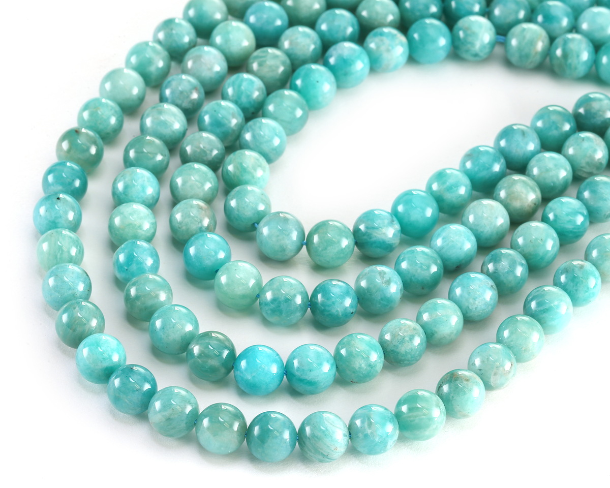 Brazil Amazonite (dark) Round 8mm
