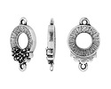 TierraCast Antique Brass (plated) Blossom Link 13x20mm
