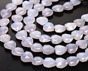 Blue Rose Quartz Faceted Heart 14mm