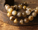 Golden Wooden Jasper Round 10mm