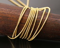 Beadalon Gold Color French Wire, 0.80mm, 1m/3.28ft