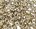 Miyuki Duracoat Galvanized Silver Spacer Bead 3mm - 250 gram Package