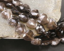 Smoky Quartz Microfaceted Heart 13-14mm