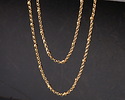Hamilton Gold (plated) Rollo Satellite Chain, 5' Package