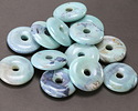 Arctic (light) Terra Agate Donut 31mm