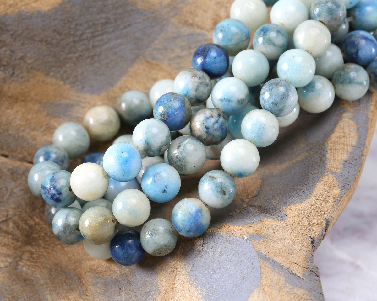 Sky Blue Dolomite Round 8mm