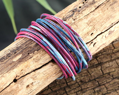 Aurora Blend Round Leather Cord 1.5mm